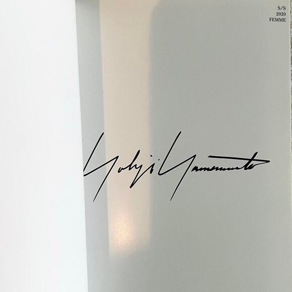 Yohji Yamamoto spring / Summer 2020 Femme Look book catalog - Picture 2 of 2